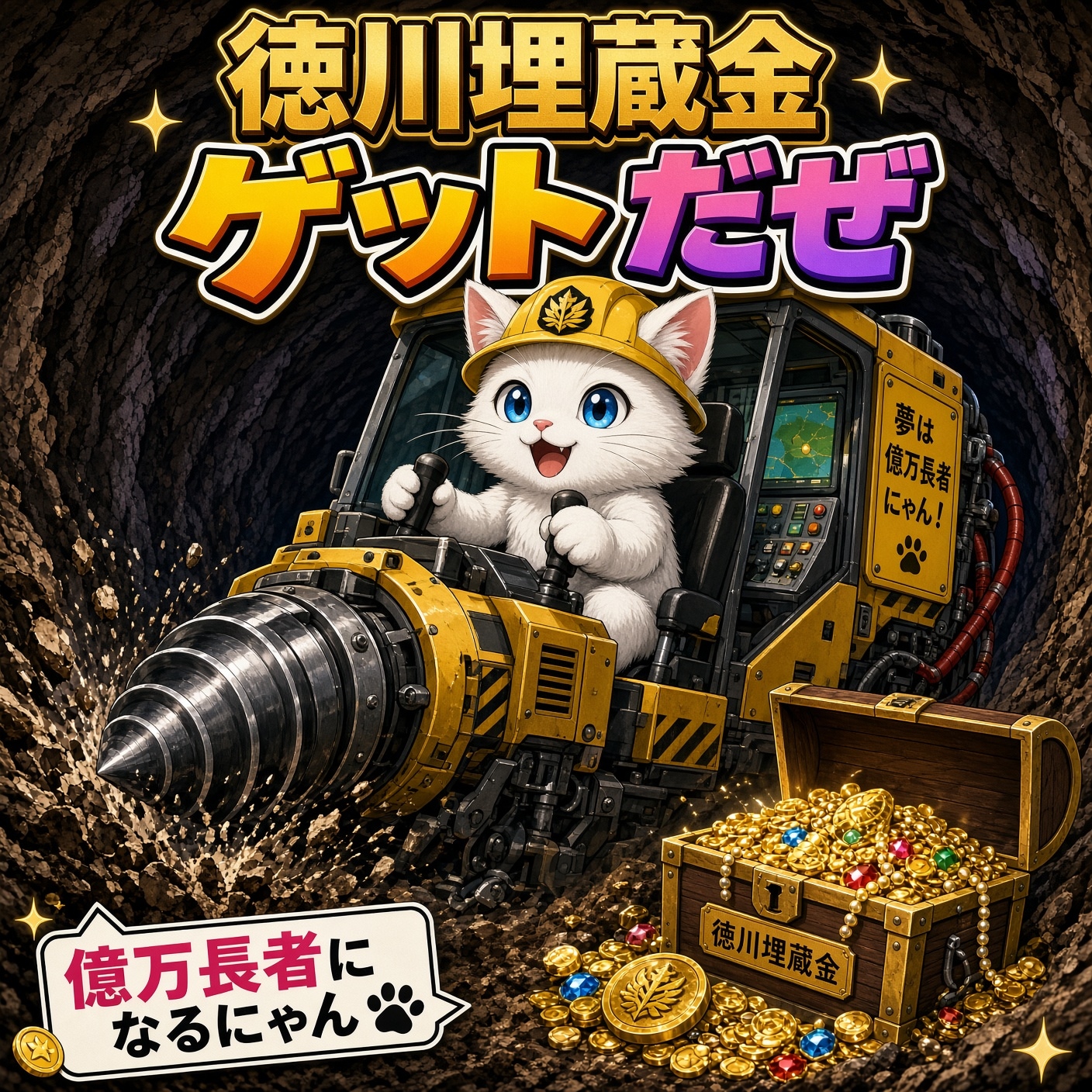 徳川埋蔵金/Grok | の人気AIイラスト・グラビア