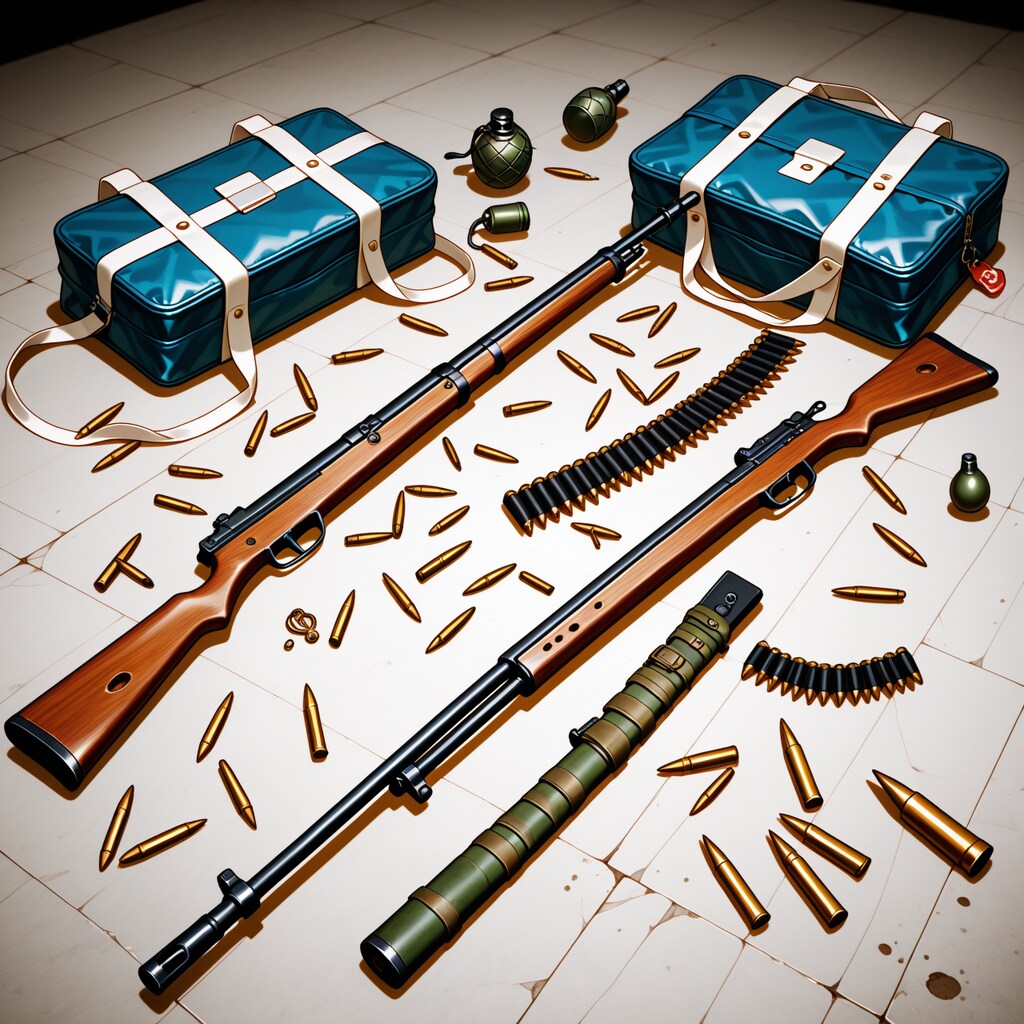 [がぞうあげます]継戦能力重視タイプJKのバッグの中