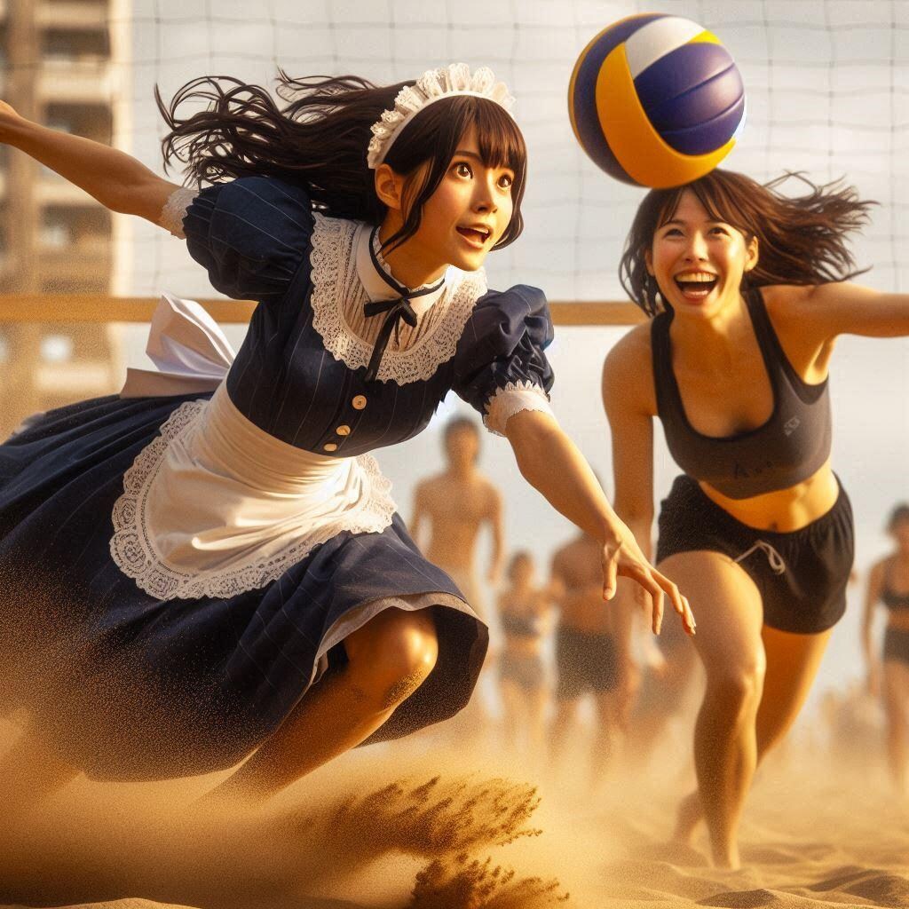 メイドビーチバレー