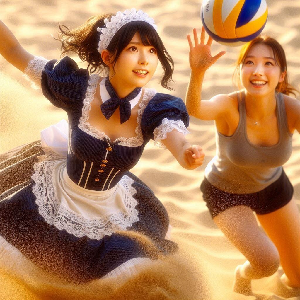 メイドビーチバレー