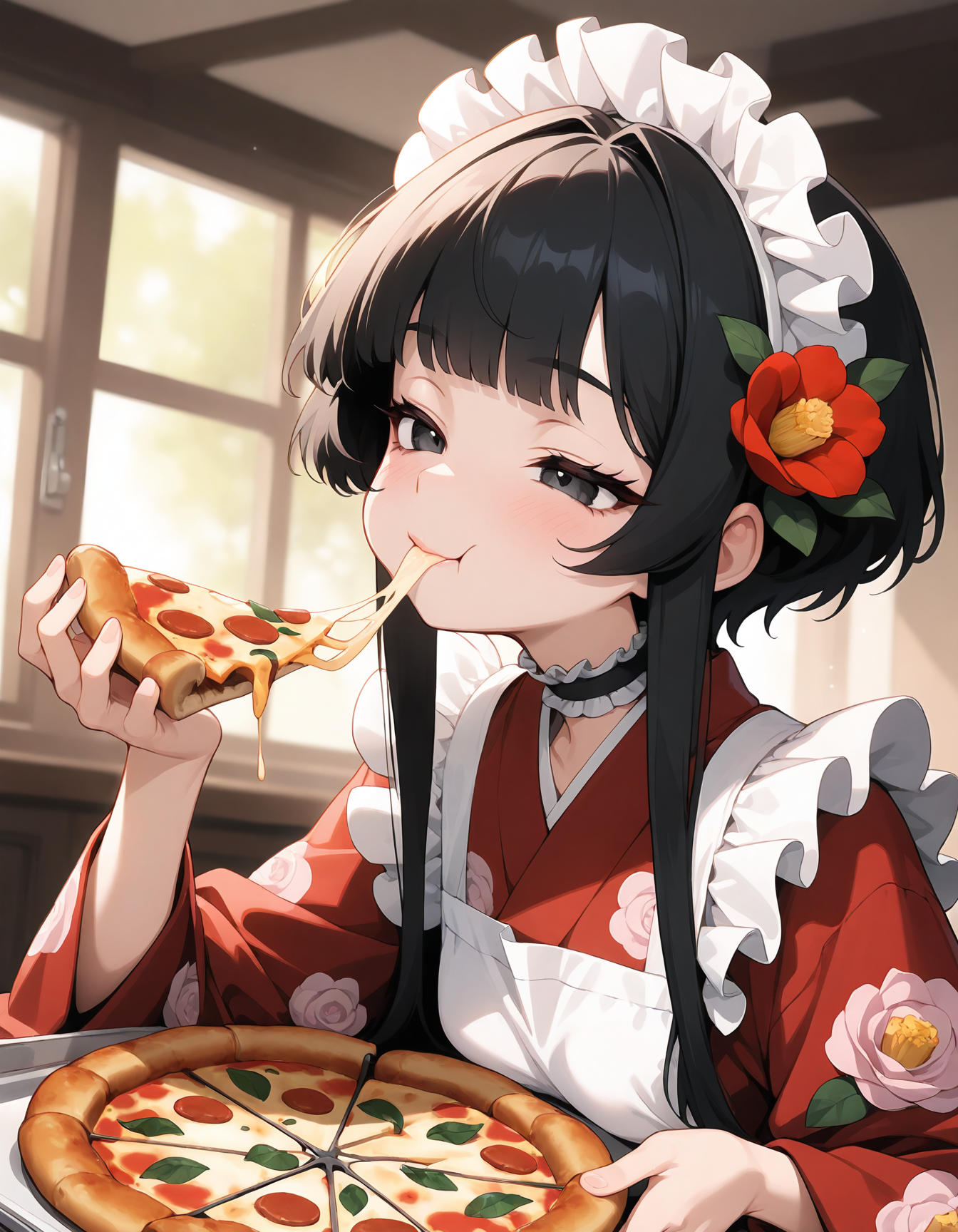 みょ〜ん