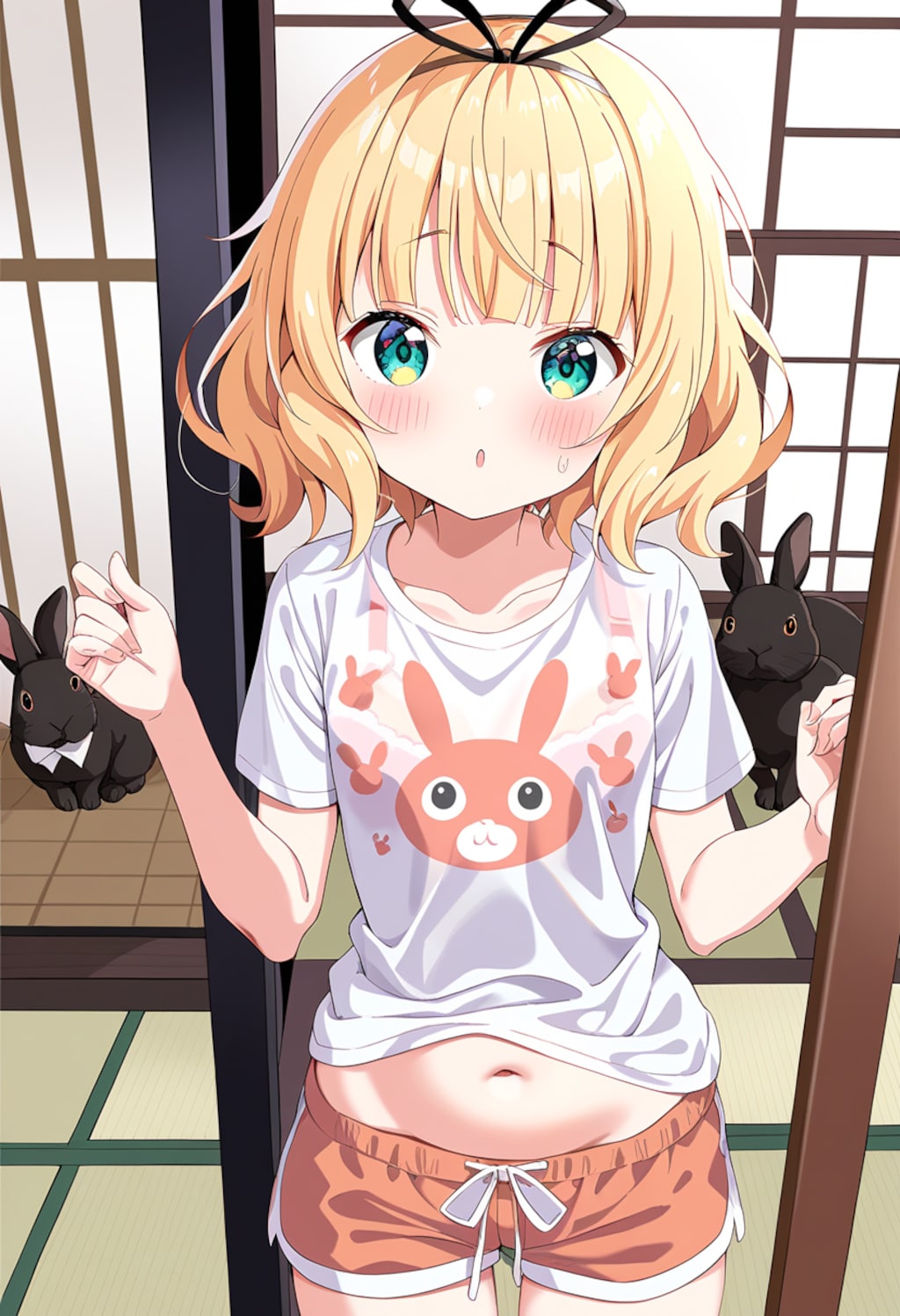 和室の桐間紗路