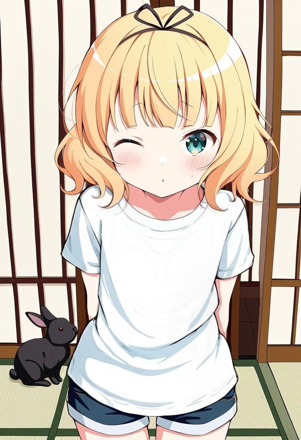 和室の桐間紗路