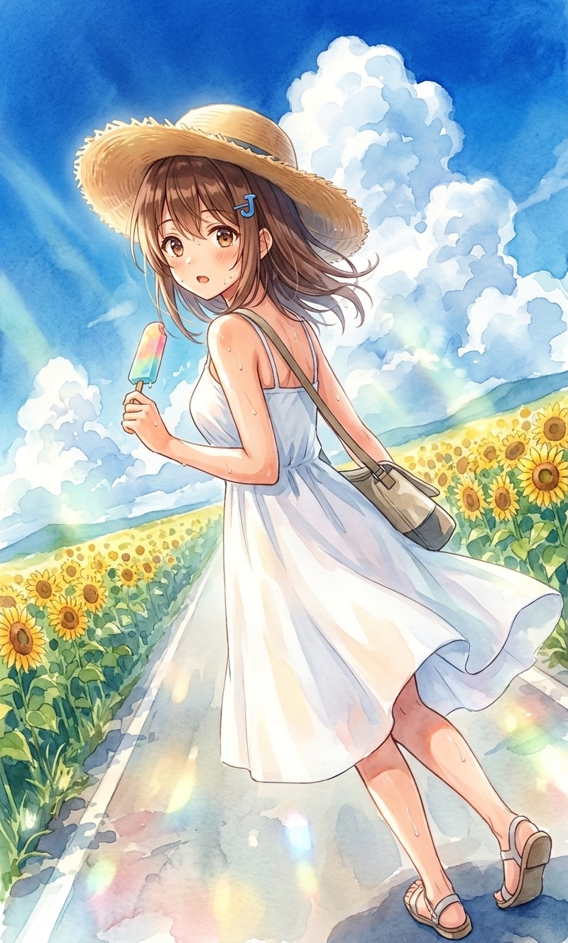 夏の少女