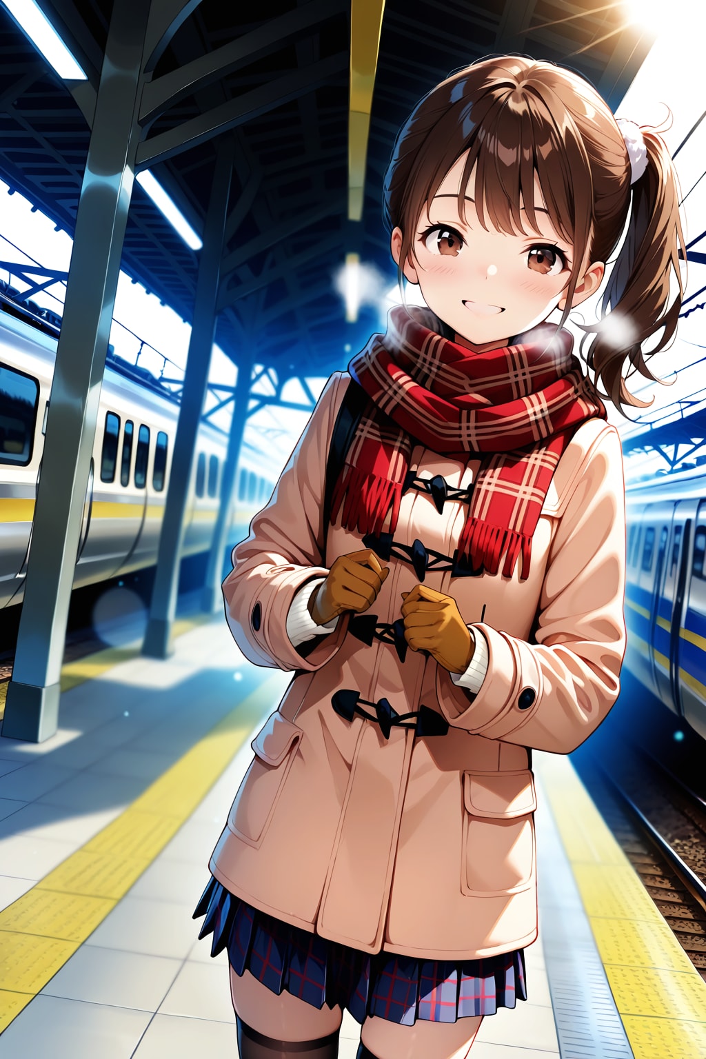 マフラーに消えた言葉