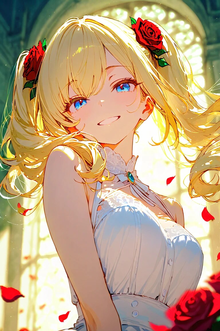 お嬢様+薔薇