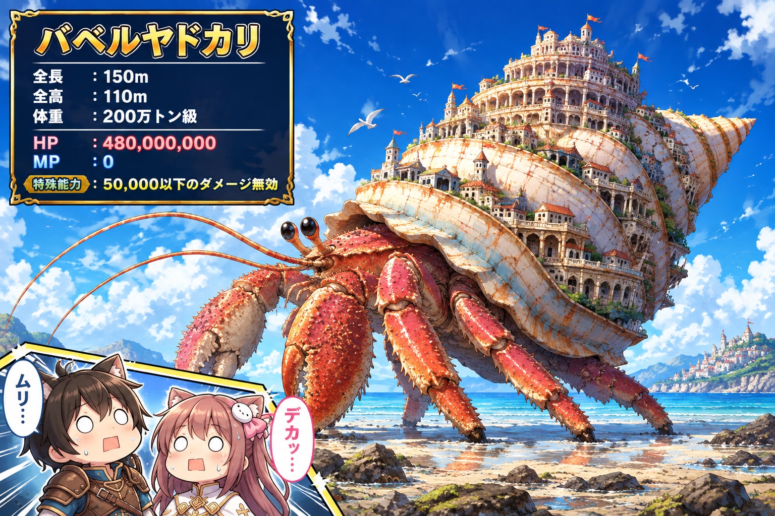 バベルヤドカリ | の人気AIイラスト・グラビア