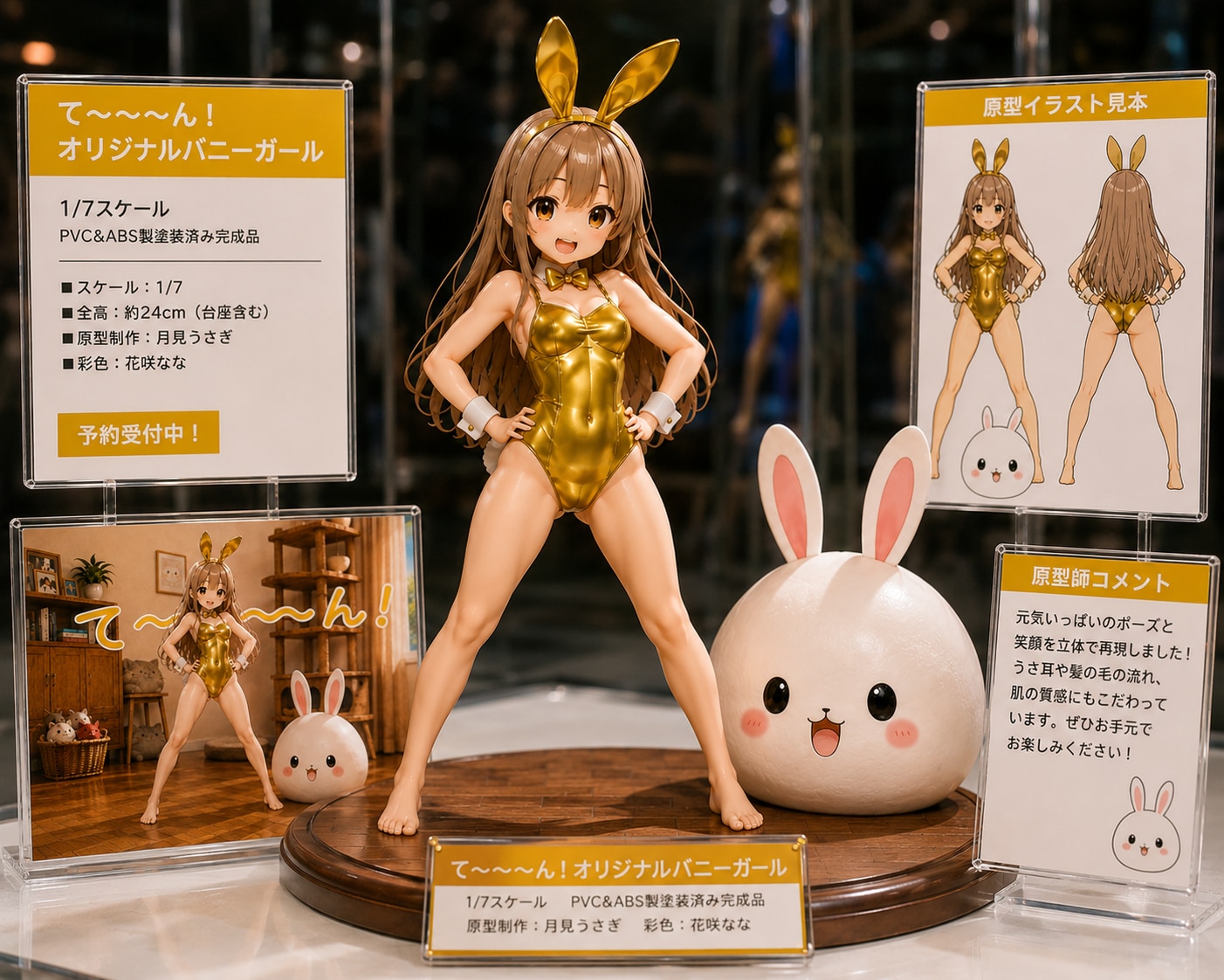 ネッコと大福スク水バニー、メディアミックス