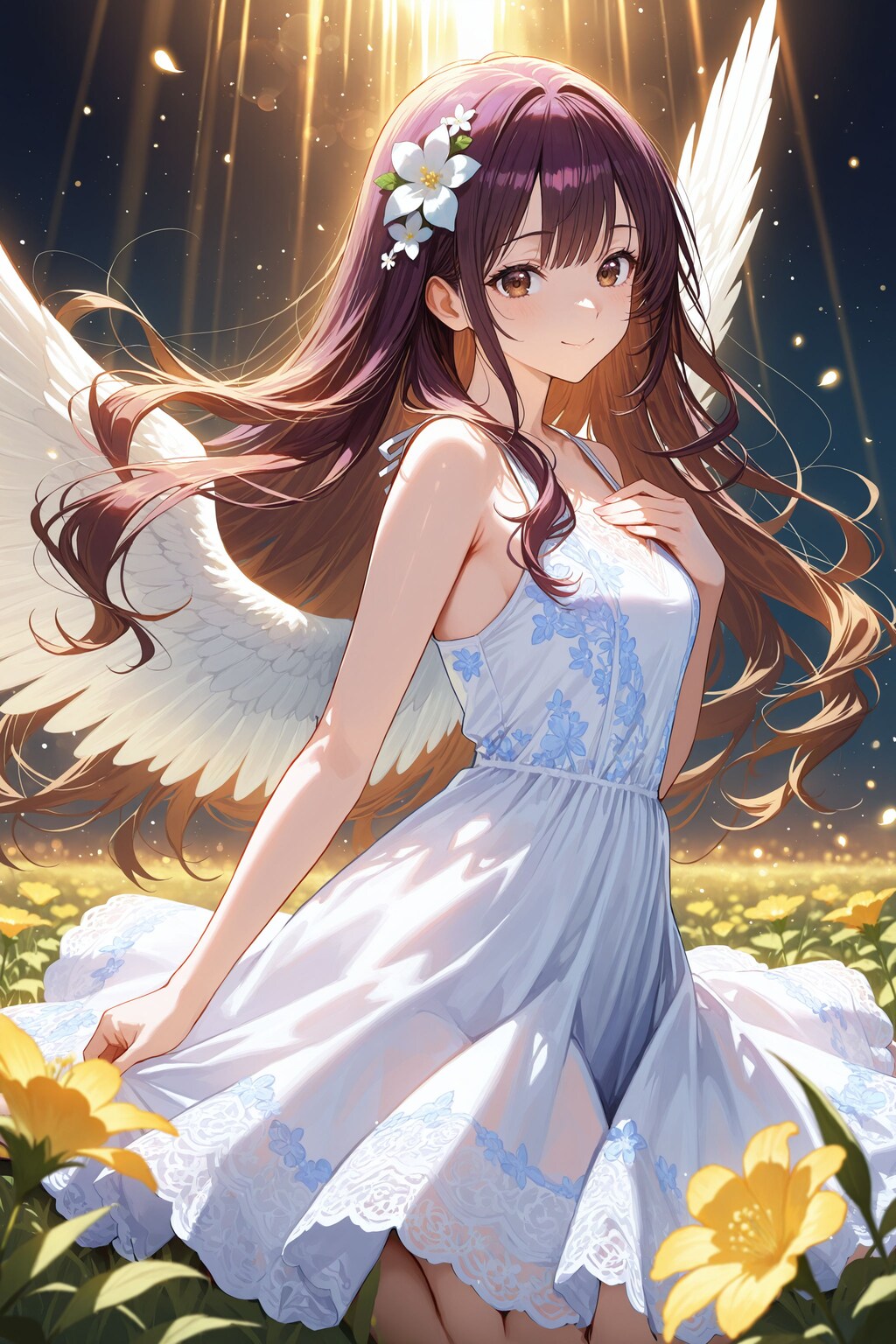 天使さん頑張ります