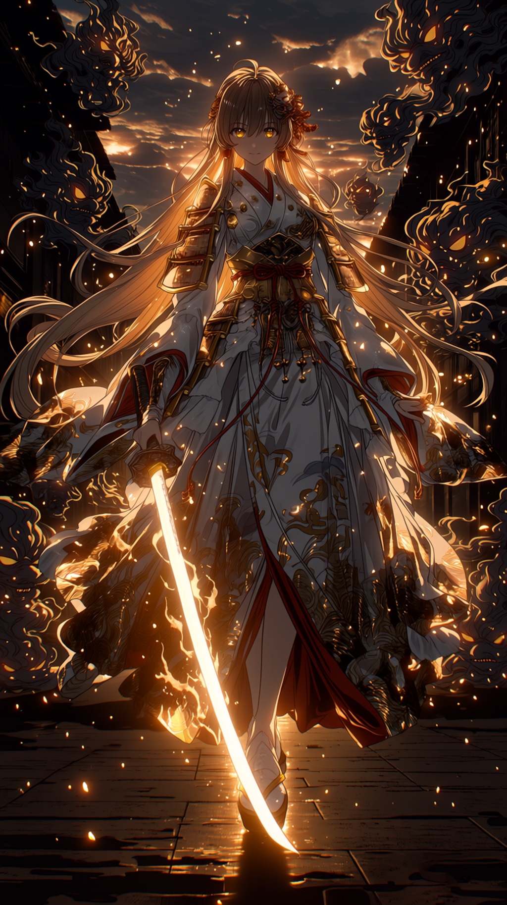 天照ノ戦姫 — 闇ヲ裂ク雷光刀