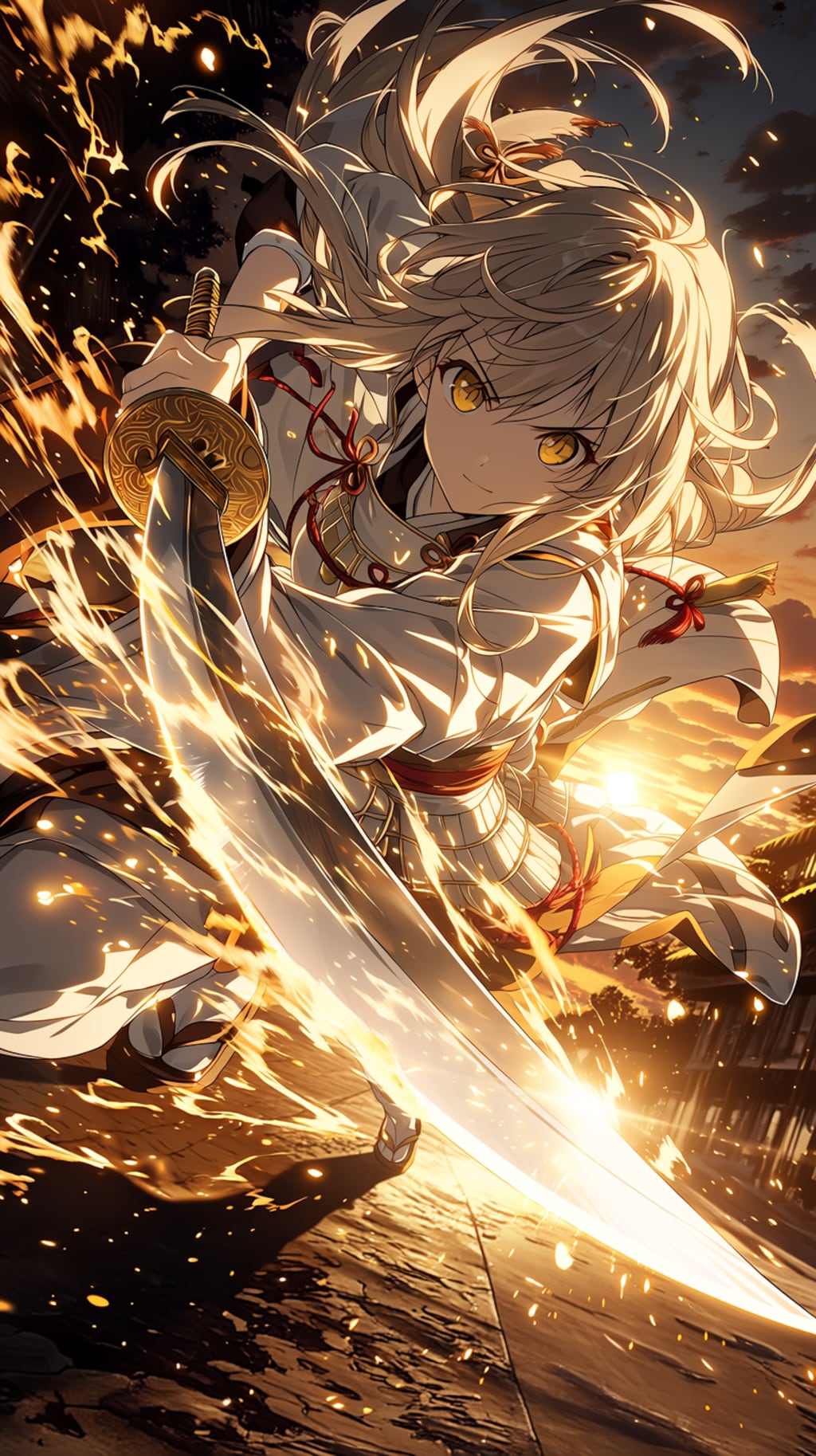 天照ノ戦姫 — 闇ヲ裂ク雷光刀