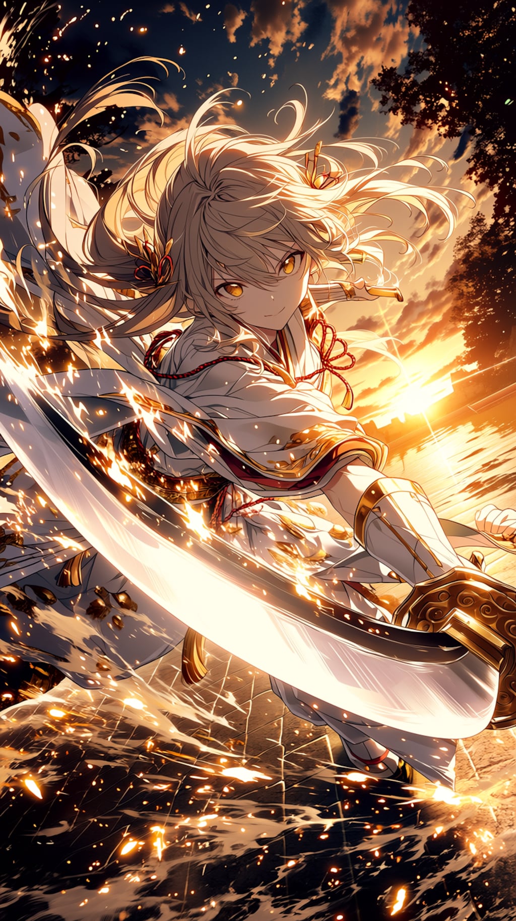 天照ノ戦姫 — 闇ヲ裂ク雷光刀
