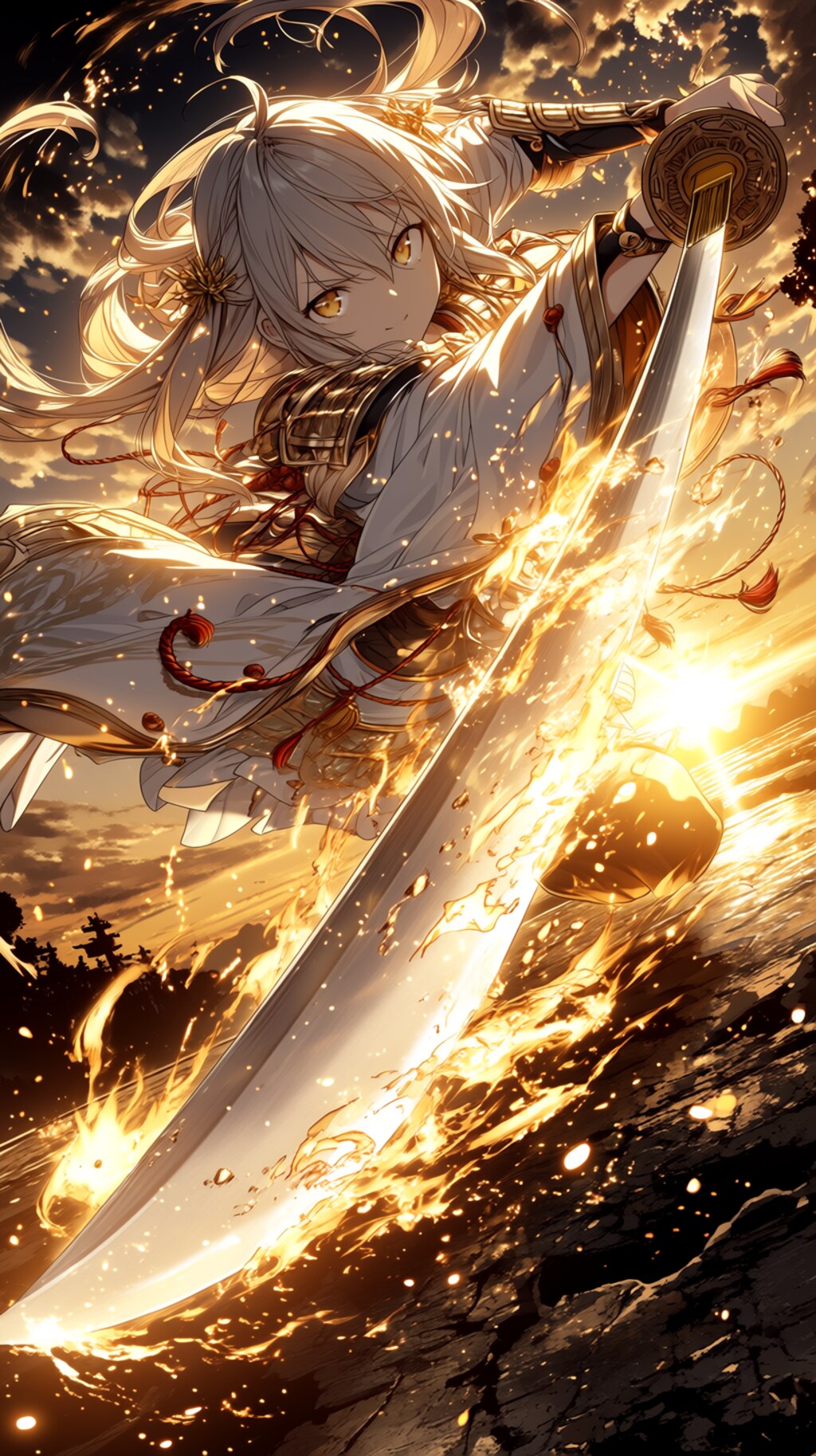 天照ノ戦姫 — 闇ヲ裂ク雷光刀