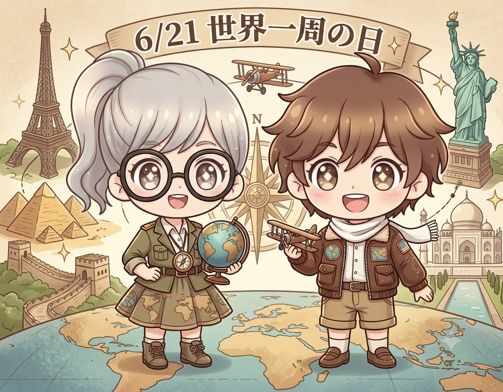 今日は「世界一周の日」