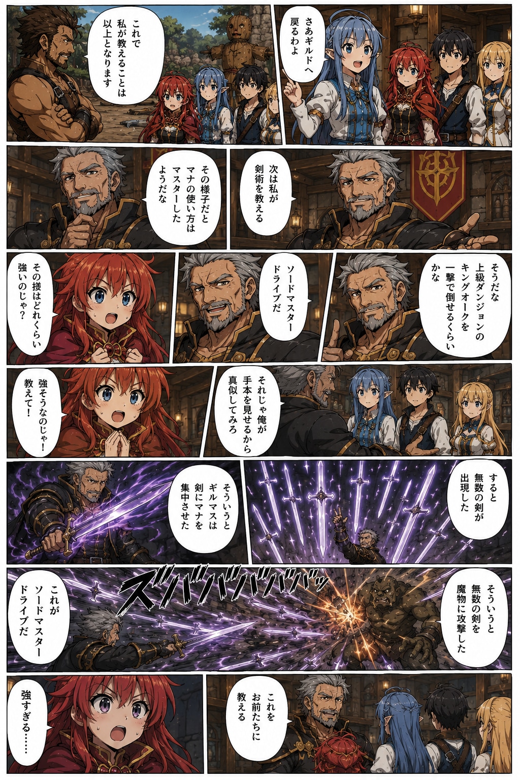 剣術と魔法の教え