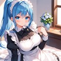 チアリーダーちゃん(メイド服のすがた) 4枚目