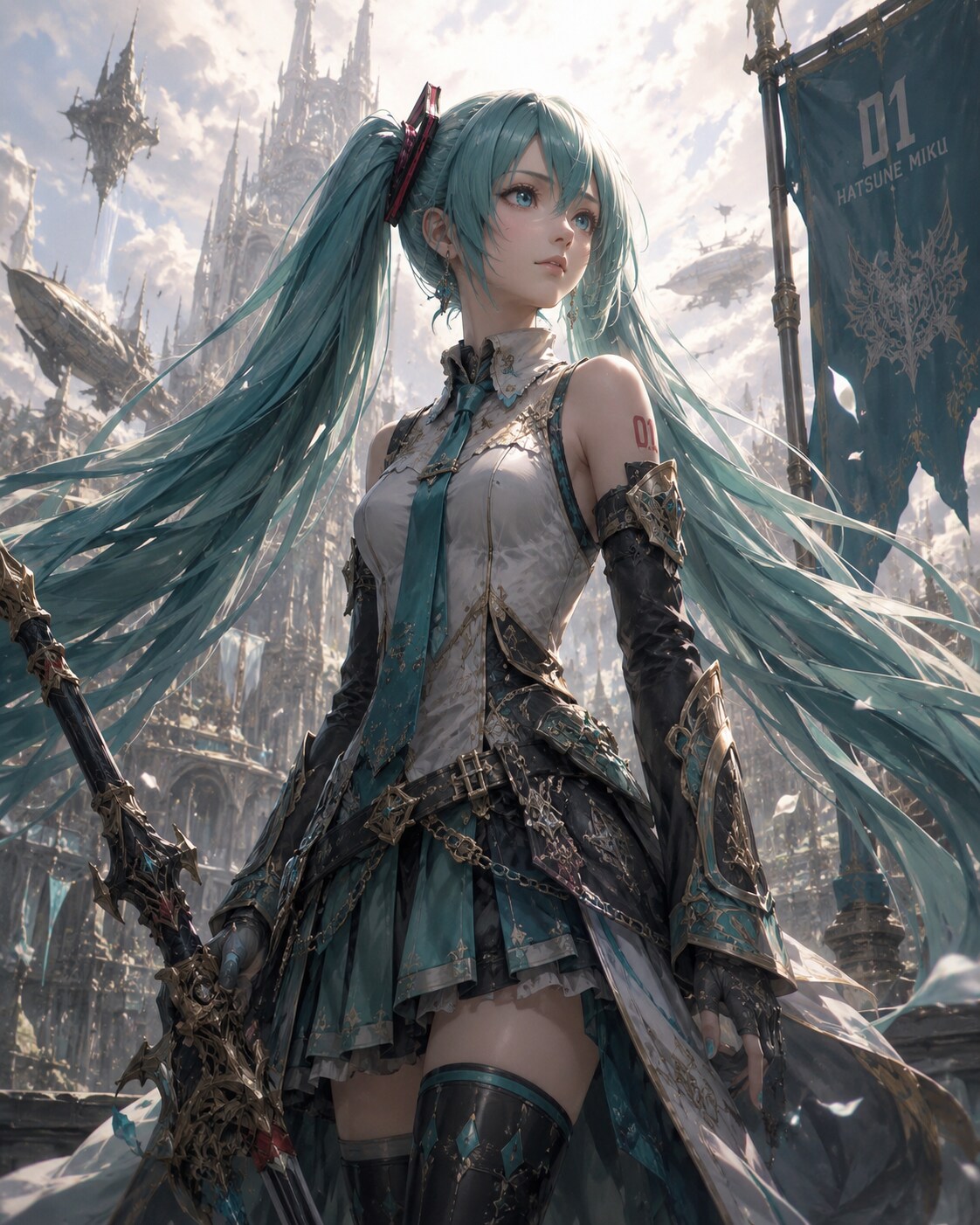 ファイナルファンタジー風ミク