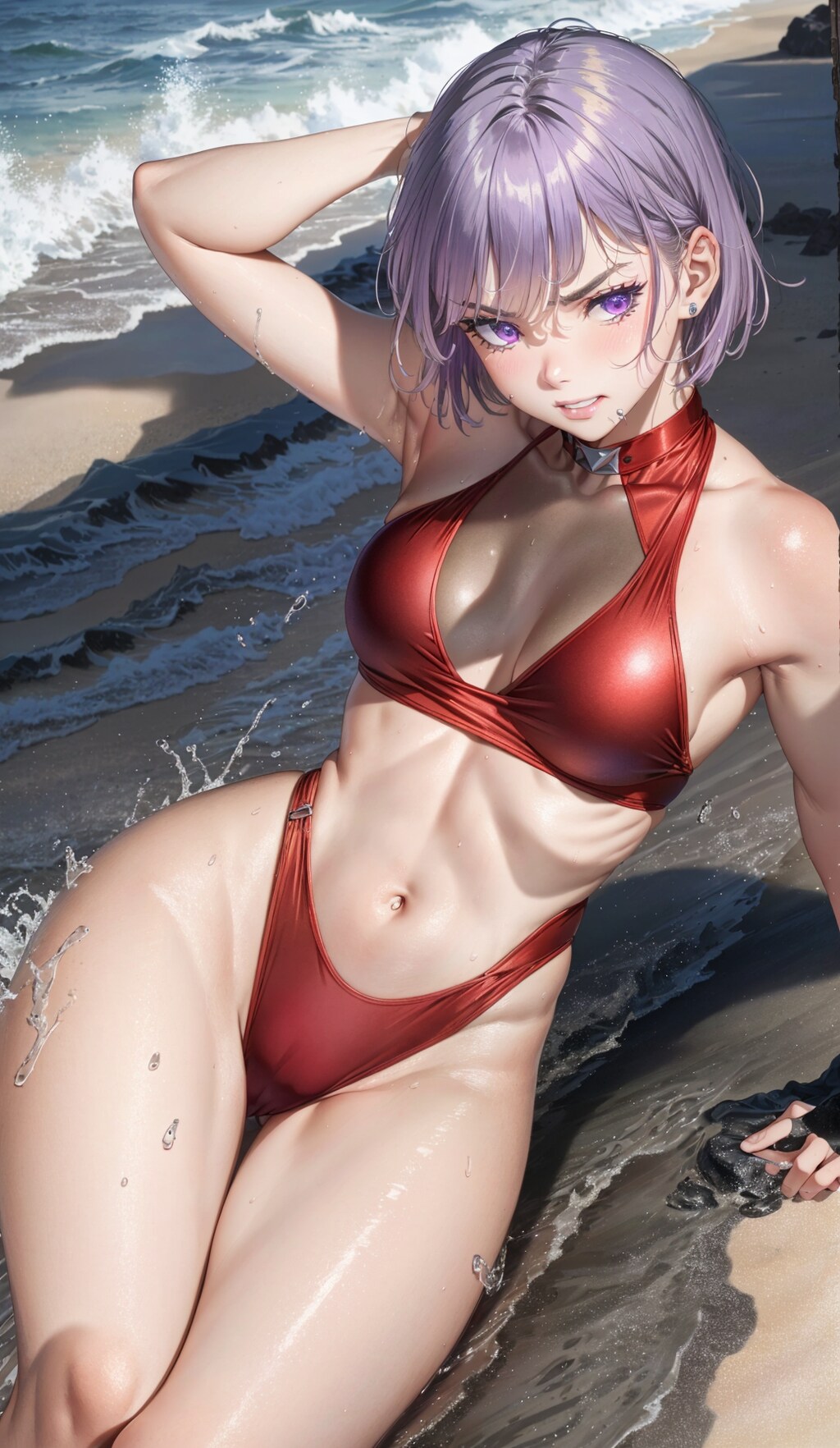 つるてかぴちてか競泳水着