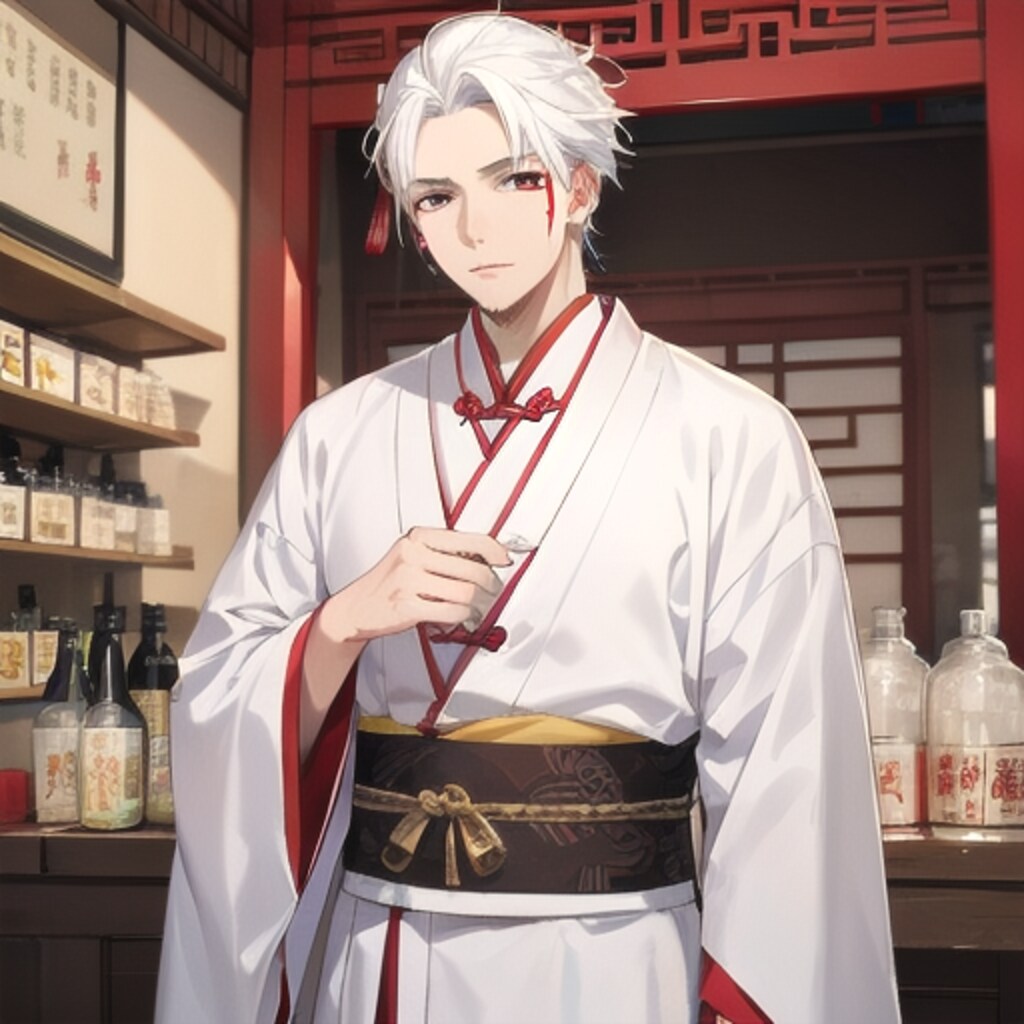 薬屋の店主（父）