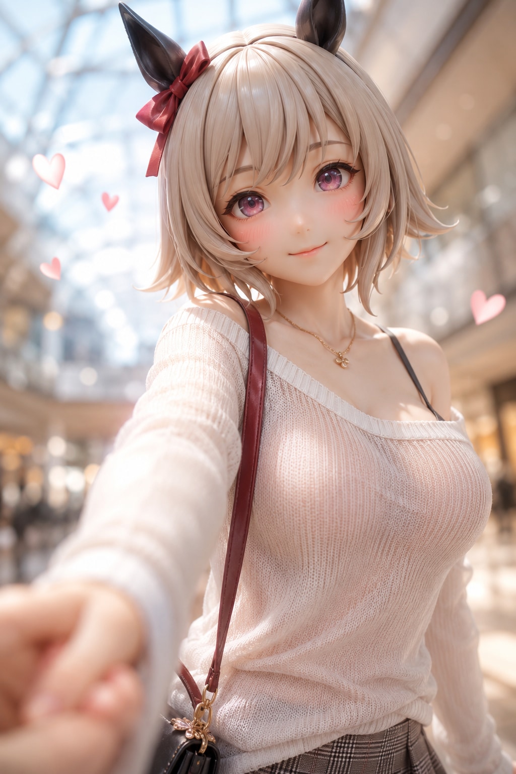 カレンチャン　手繋ぎ