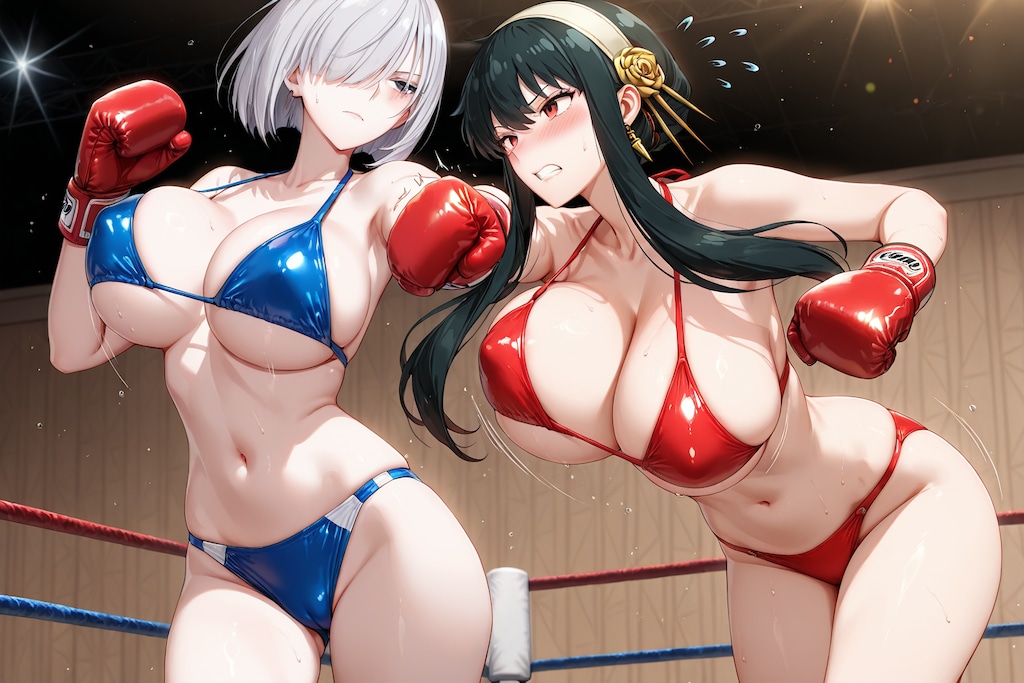 【ビキニ＋ボクシング】