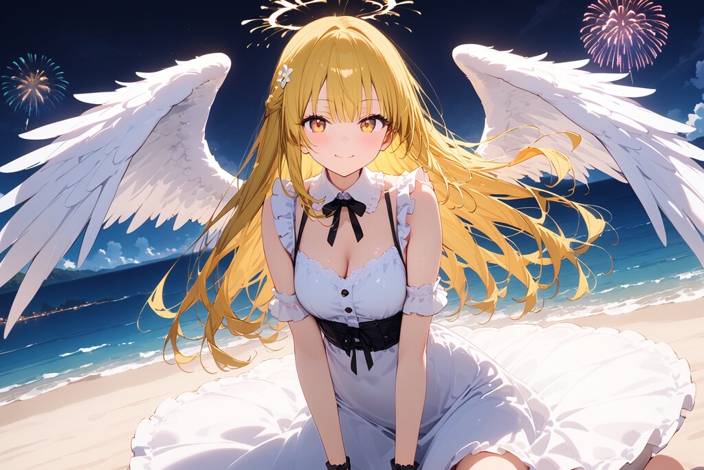 天使さん頑張ります（HALO ちちぷいちゃん）