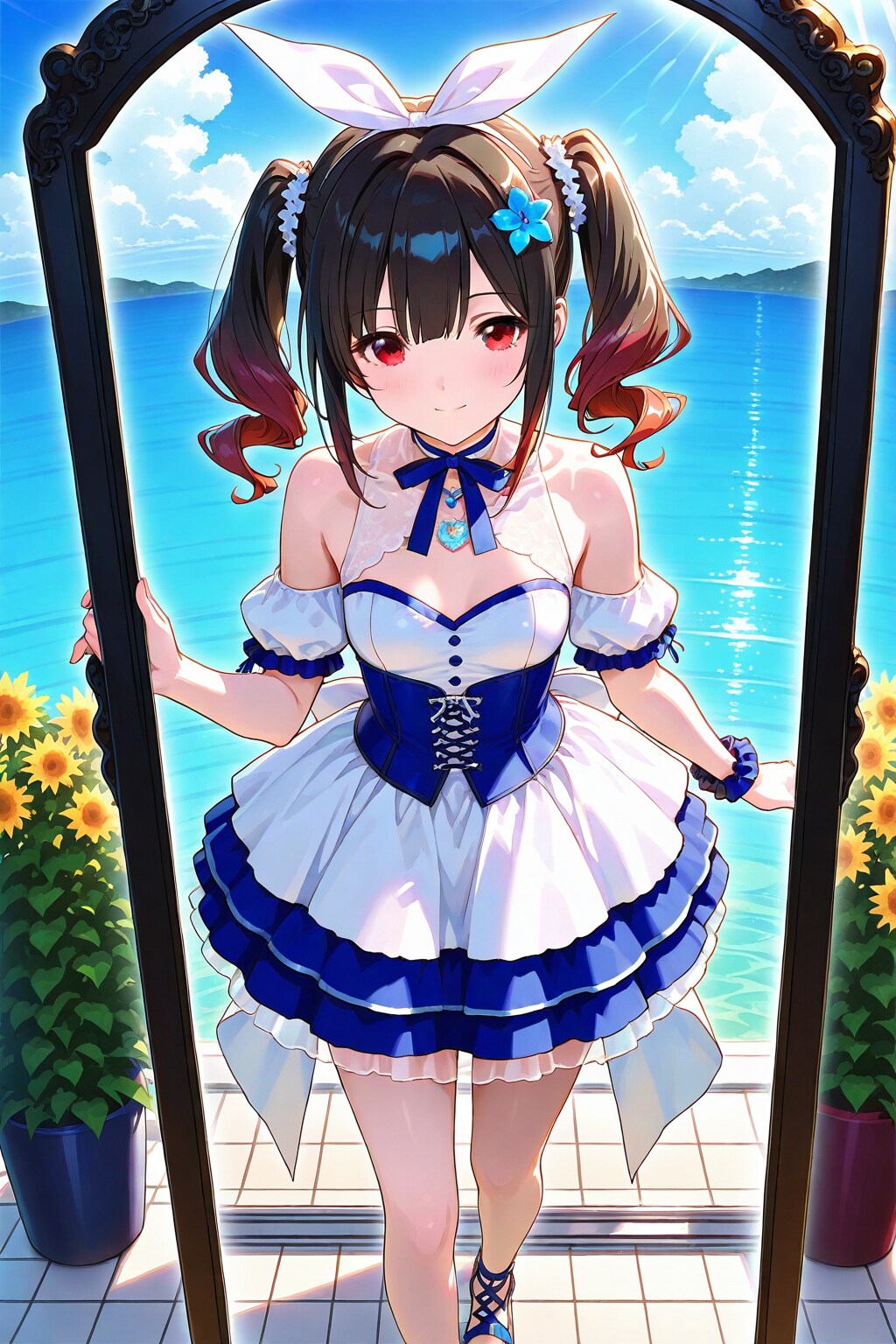 黒髪シースルー(夏はシースルーで涼しげ)_20250424