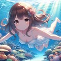 珊瑚の海にたゆたう 2枚目