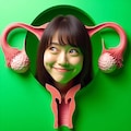 顔ハメちゃん 4枚目