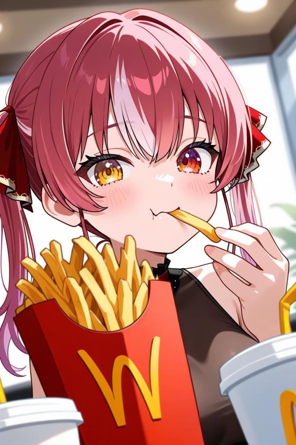 ポテトうめー