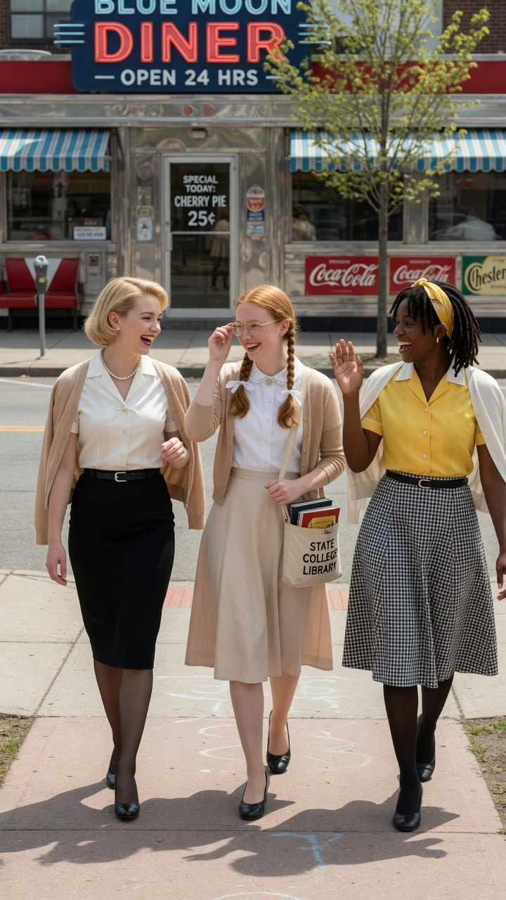 レトロファッション | の人気AIイラスト・グラビア