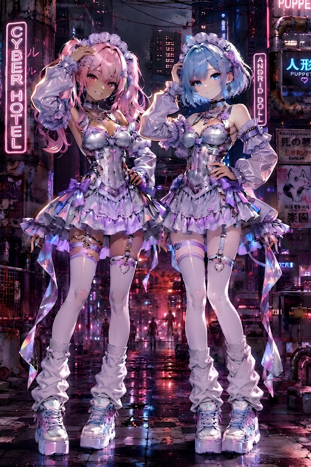 Neon Doll Sisters