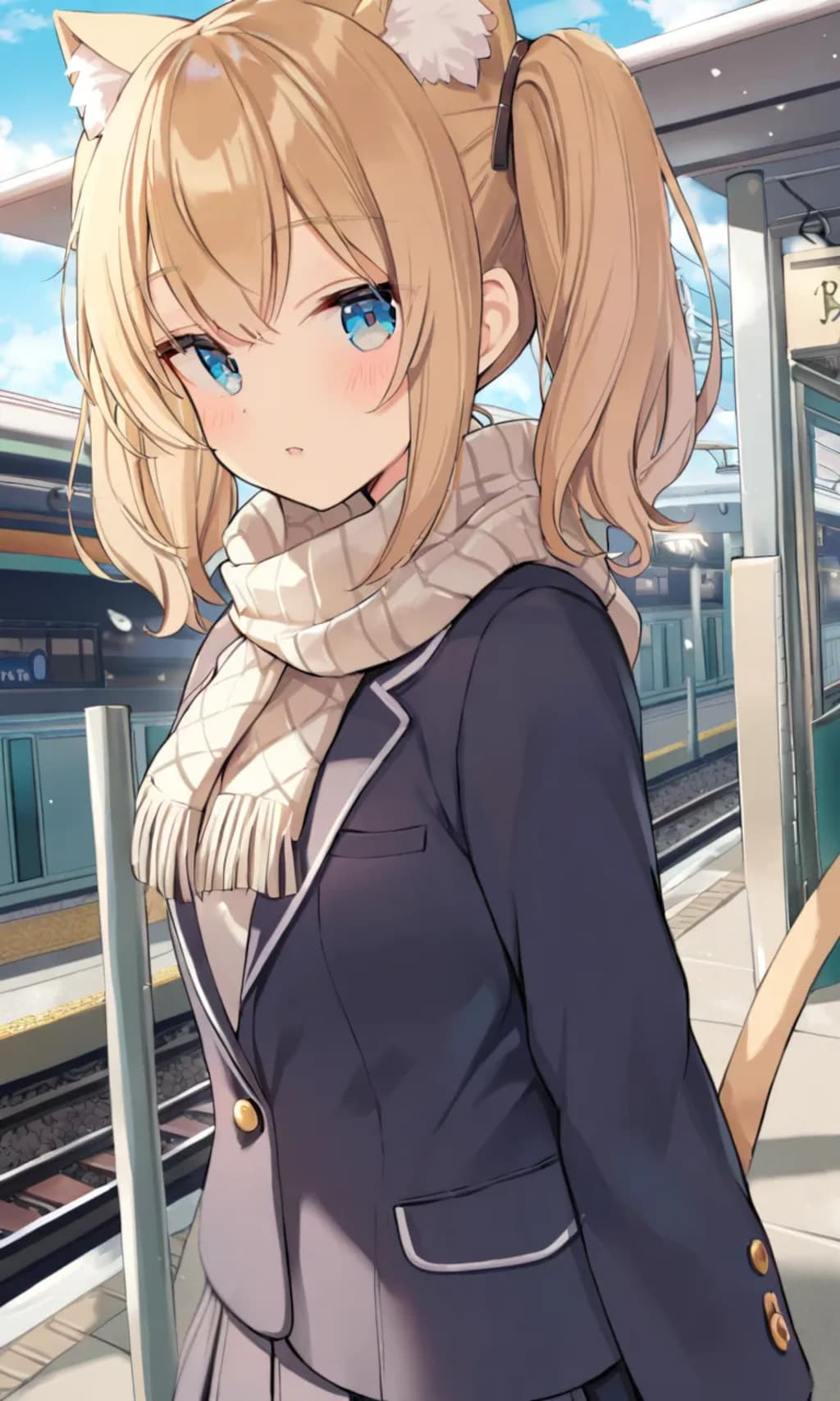 こるり「寒っ寒い」まや「いきなり寒くなったな」