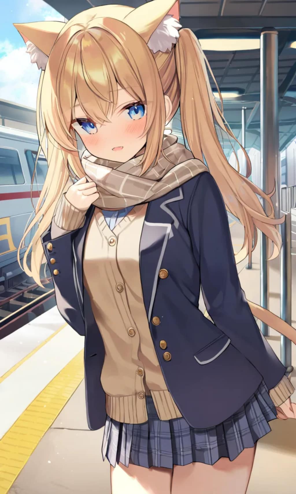 こるり「寒っ寒い」まや「いきなり寒くなったな」