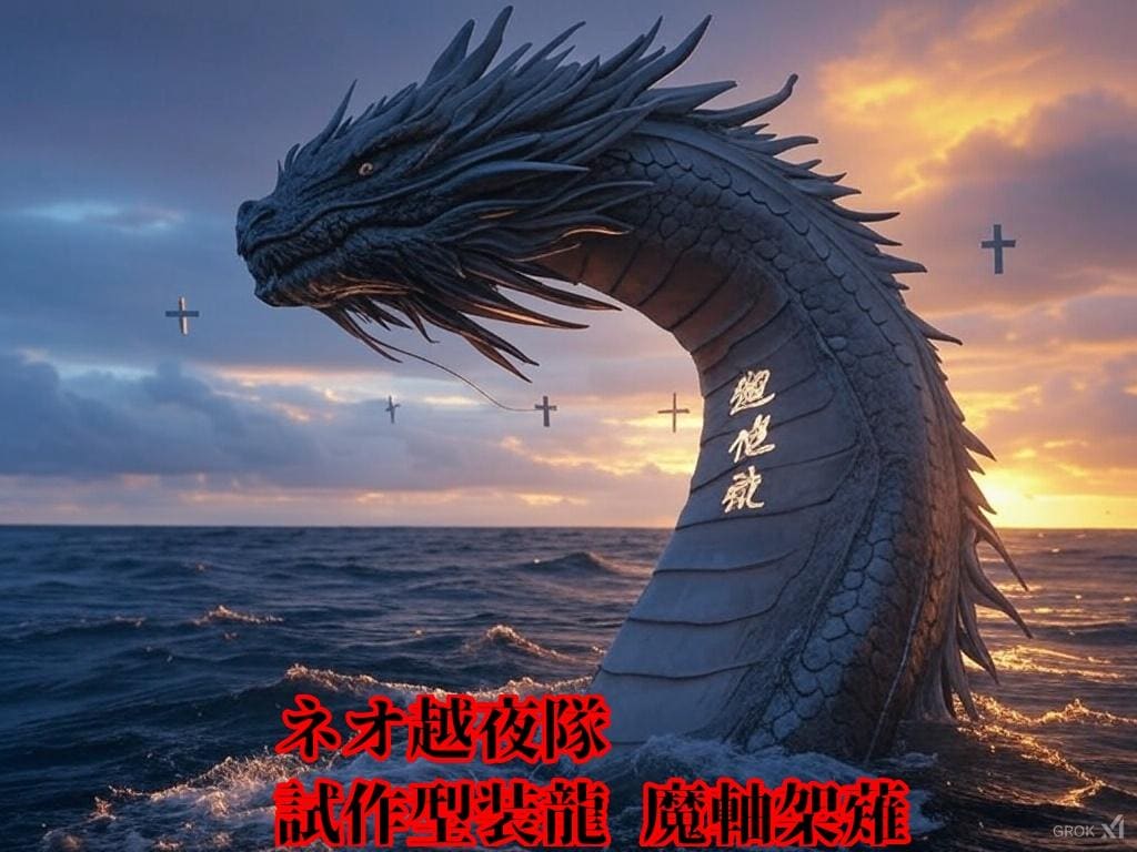 『試作型装龍 魔軸架薙、顕る』【ニャンノ世界】