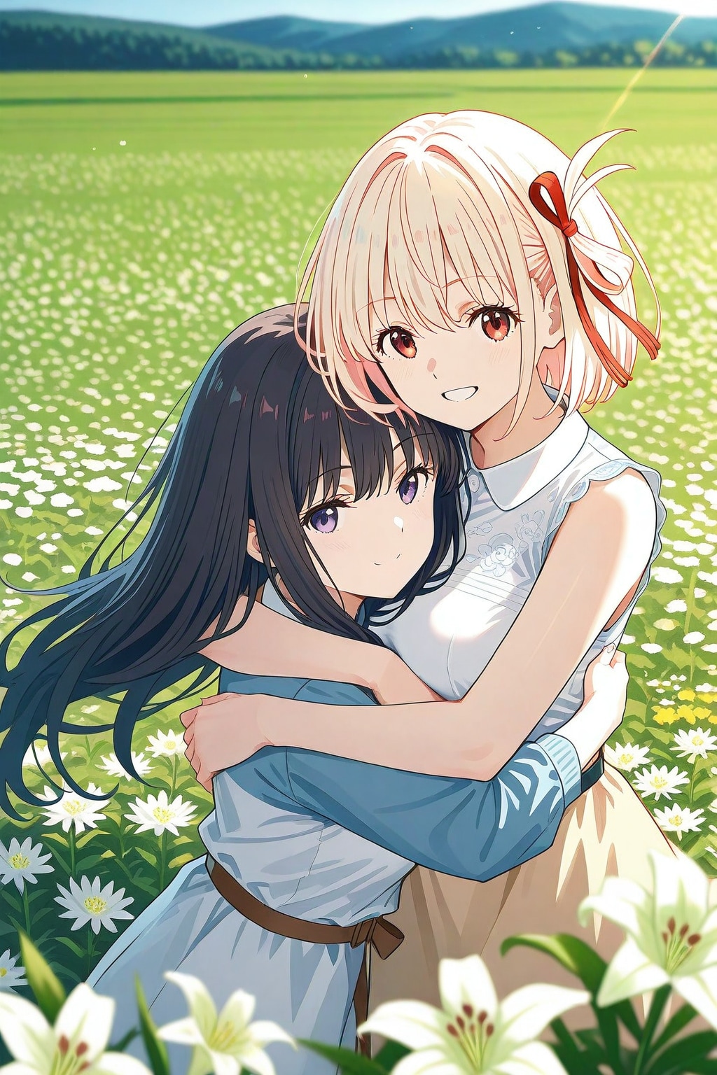 白い百合