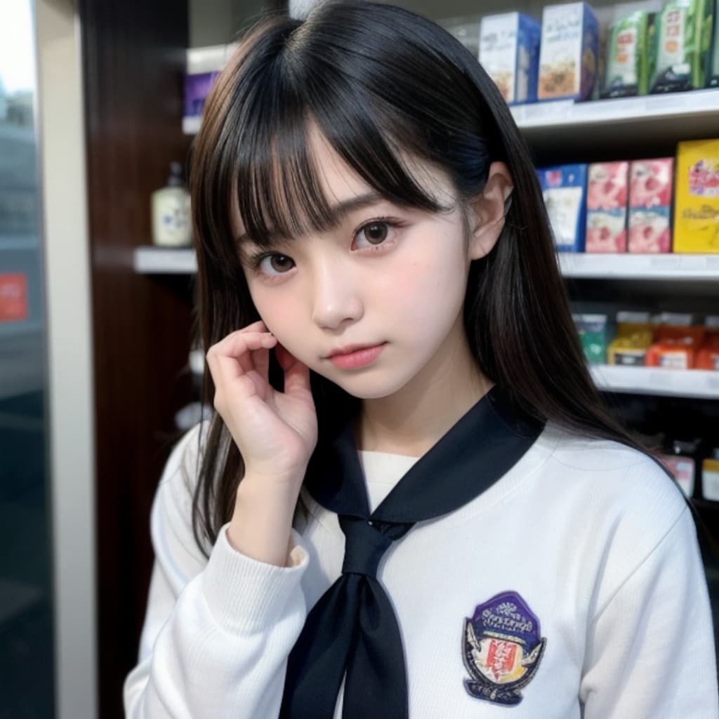 お菓子を買って欲しっ娘ちゃん
