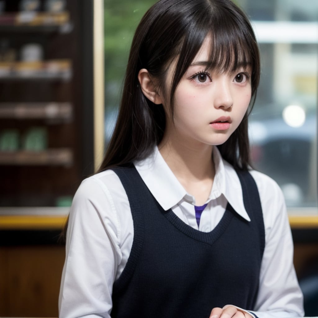 お菓子を買って欲しっ娘ちゃん