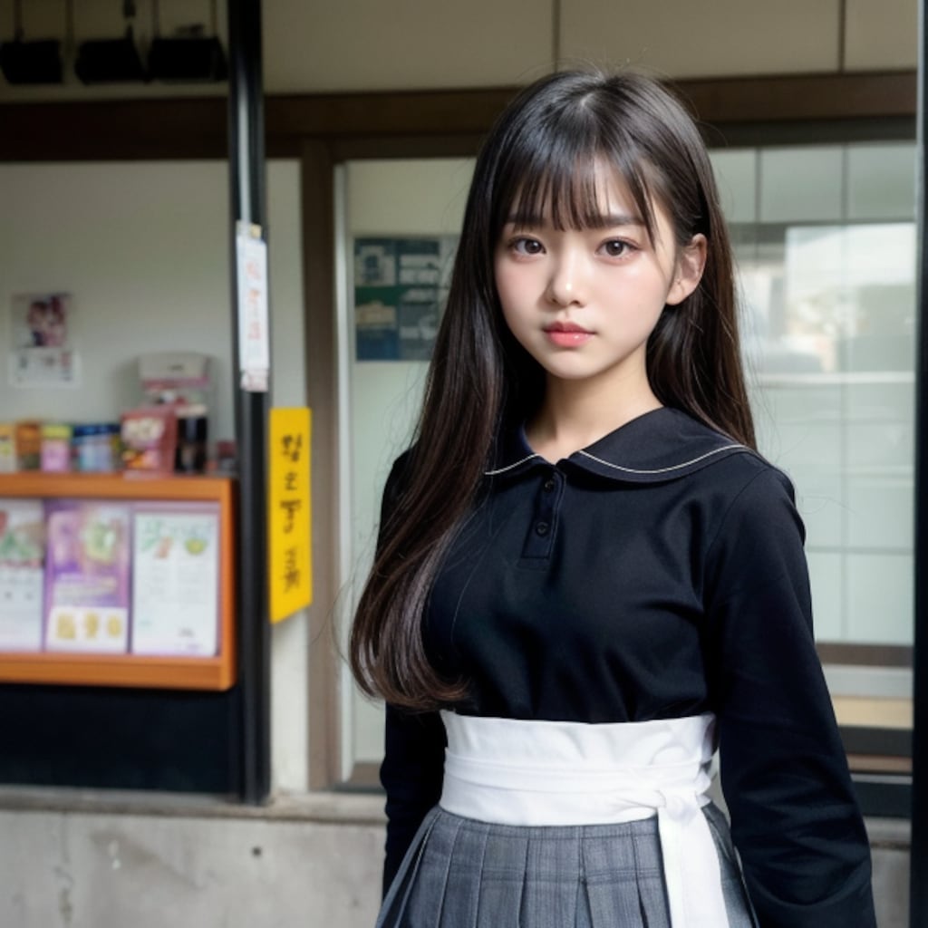 お菓子を買って欲しっ娘ちゃん