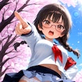 こら！　そこの君！　スカートの中を覗き……堂々と見るだなんて不潔です！　変態です！　ハレンチです！ 3枚目