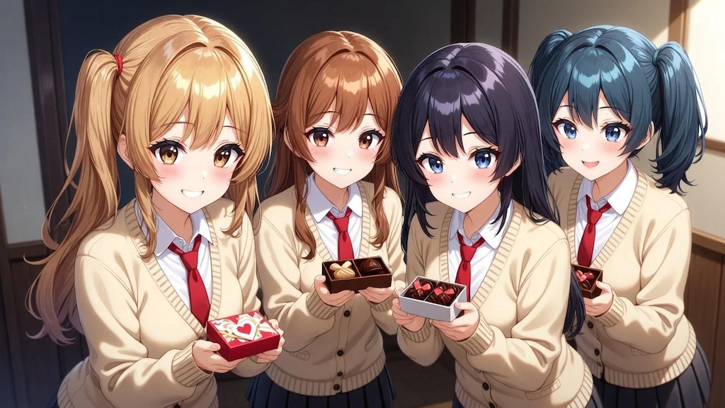 私立聖寧女学院【中等部】「バレンタイン」(AI-G)