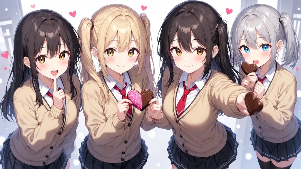 私立聖寧女学院【中等部】「バレンタイン」(AI-G)