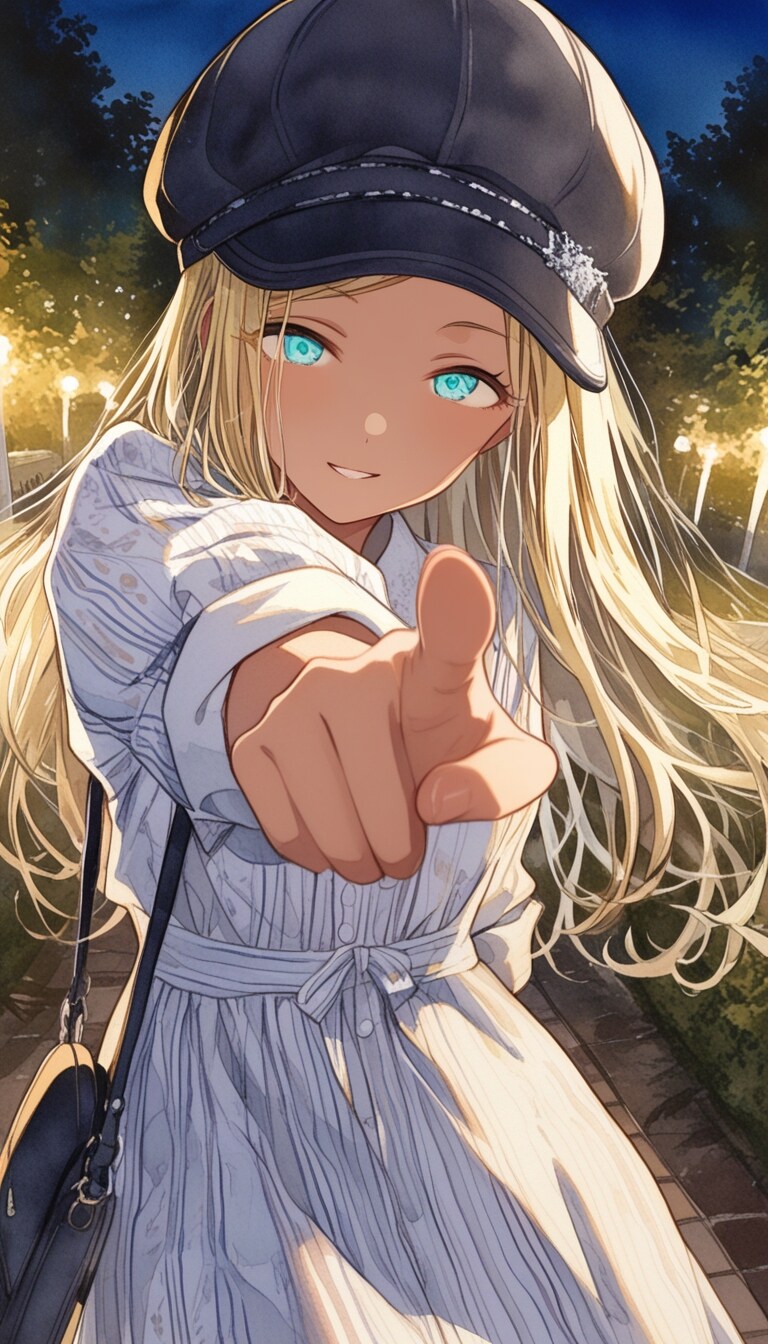 涼を求め、ふたり、そぞろ歩き