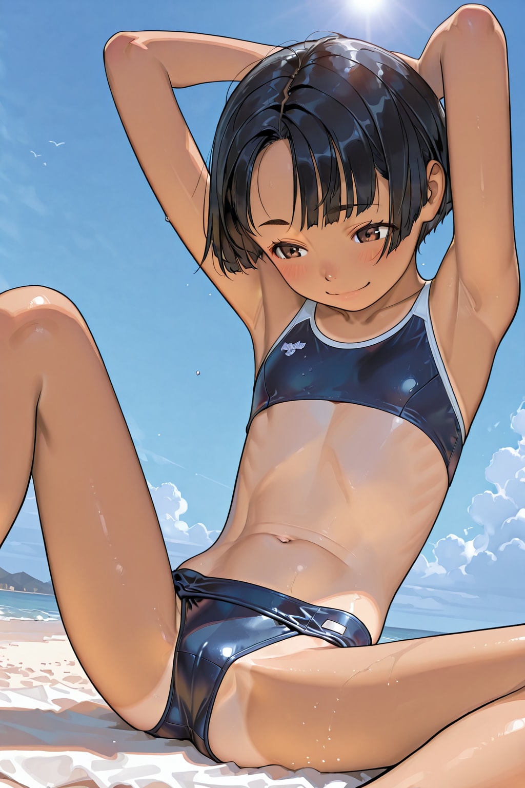 日本の夏、スク水の夏♪２