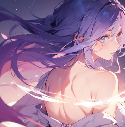 淡いパープル