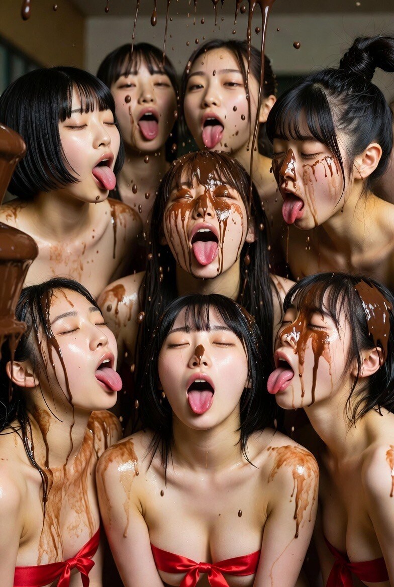 大チョコレートファウンテン❣️