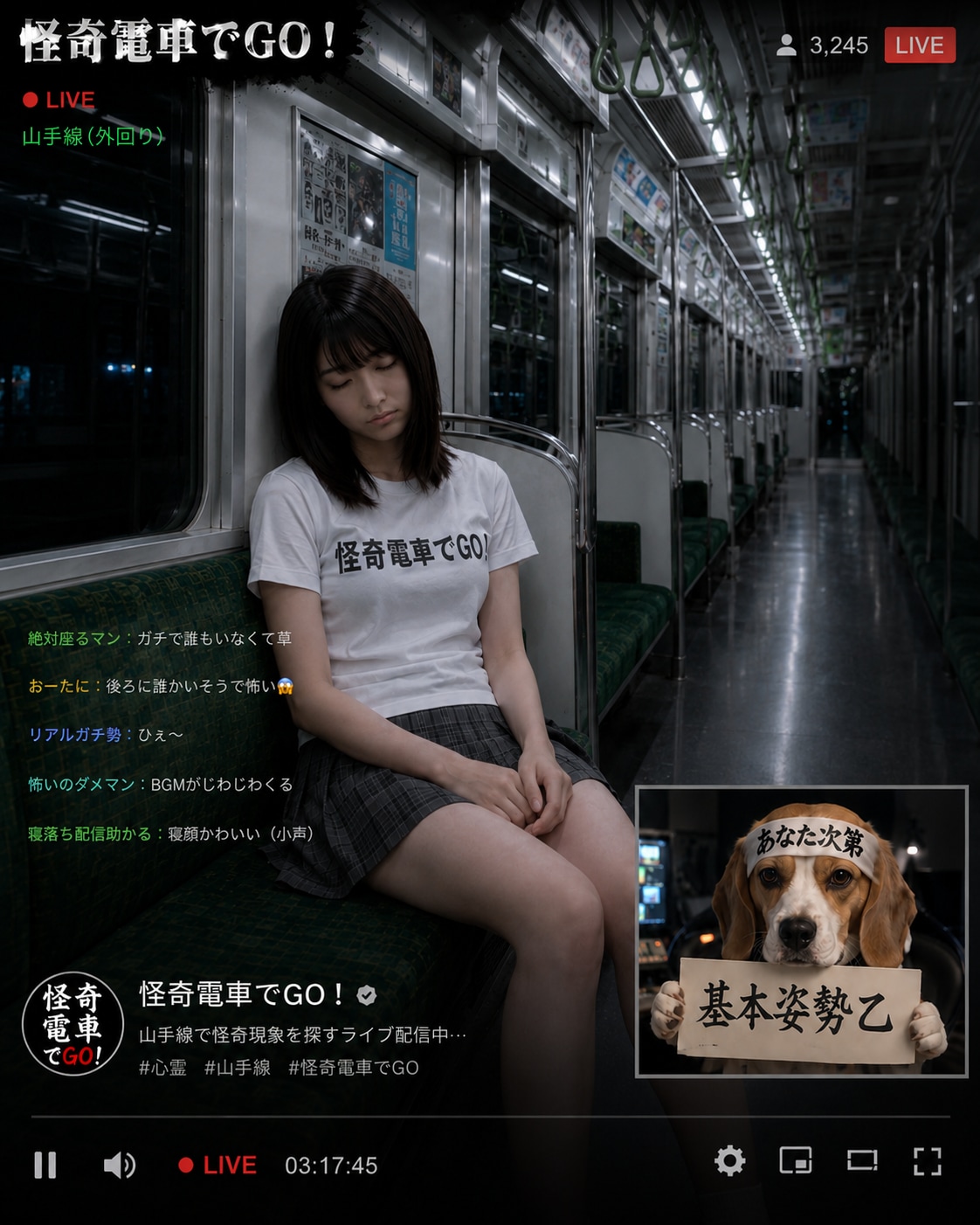 怪奇電車でGO！ トトノイマシタ