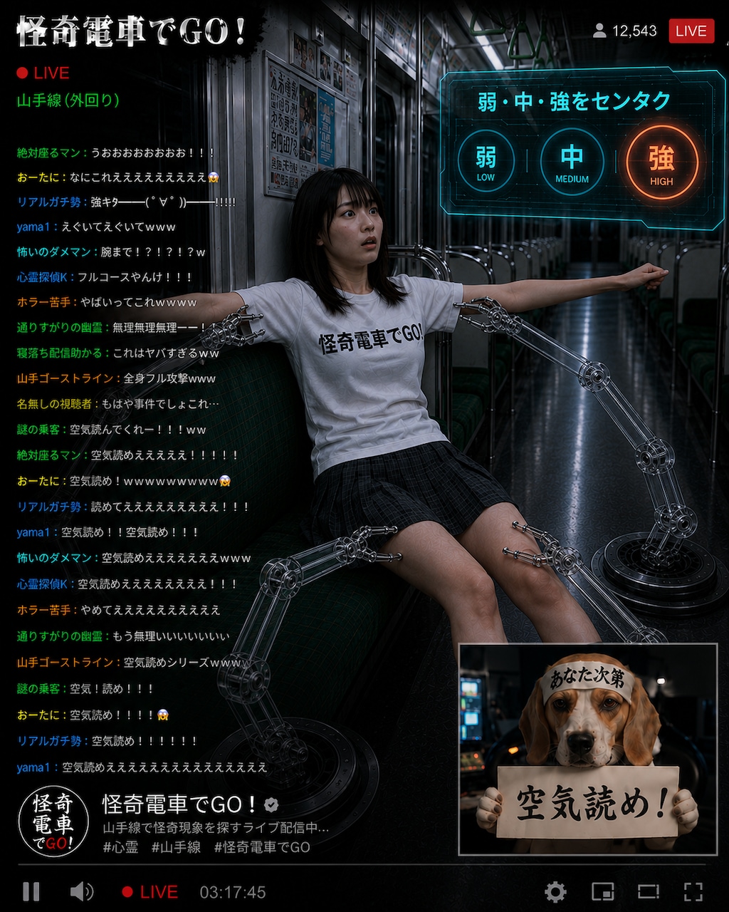 怪奇電車でGO！ トトノイマシタ