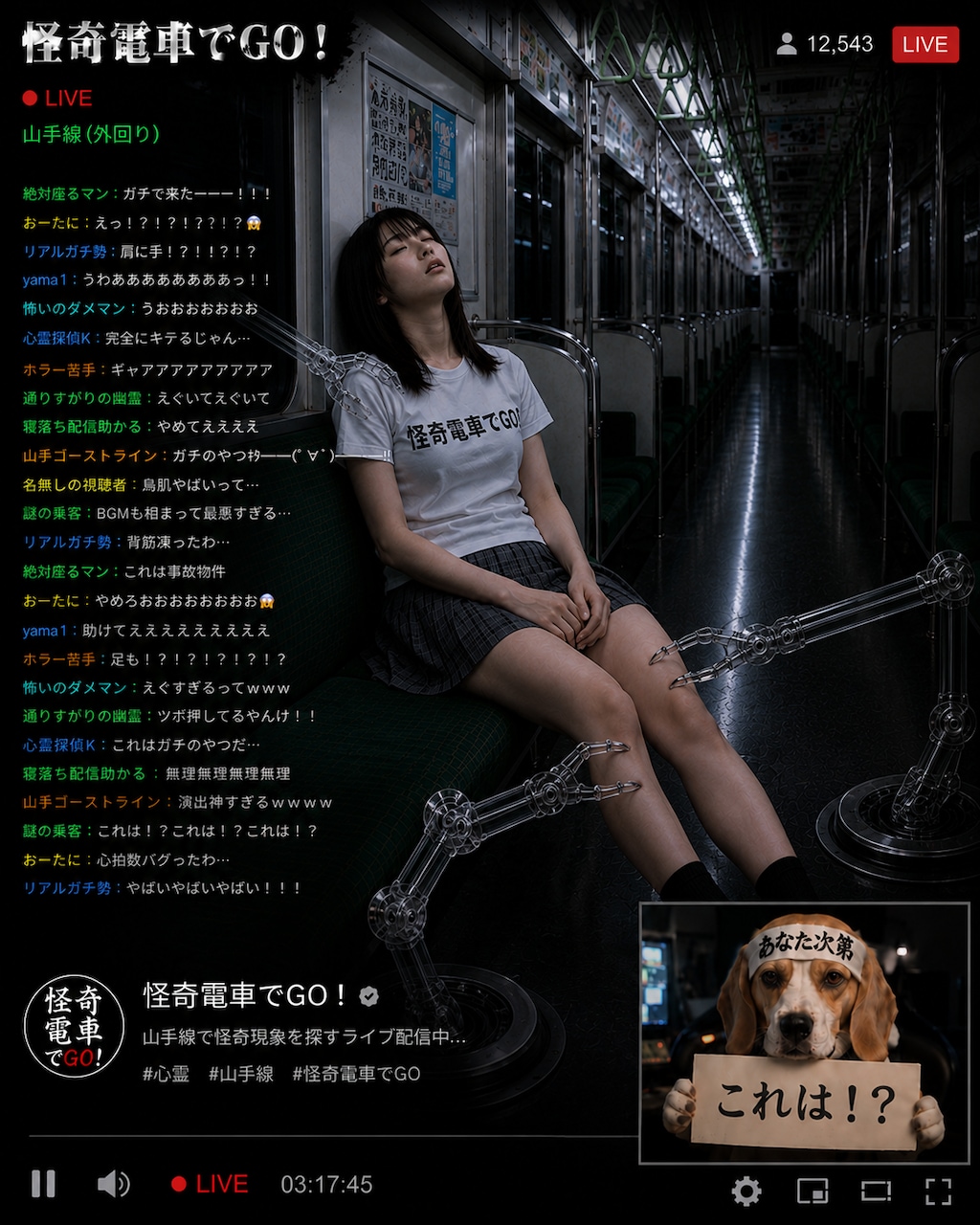 怪奇電車でGO！ トトノイマシタ