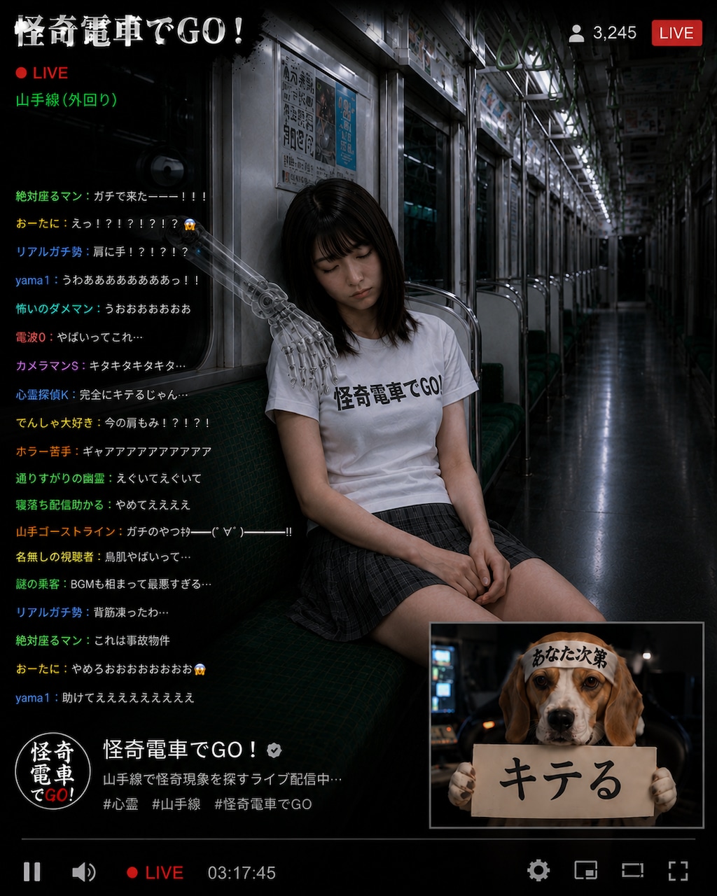 怪奇電車でGO！ トトノイマシタ